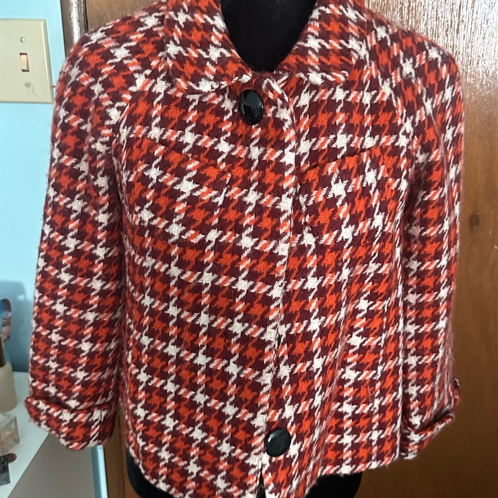 Banana Republic plaid jacket